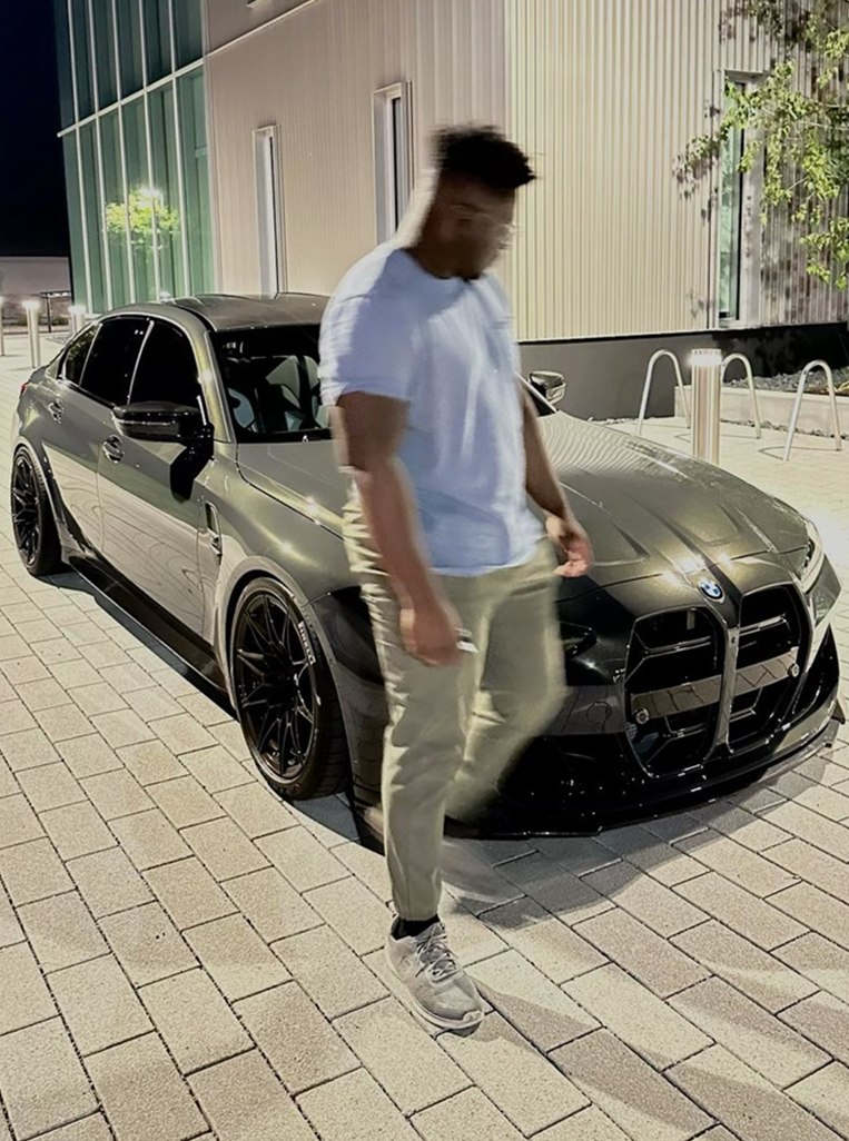 RAG with his 2025 BMW M3 Competition
